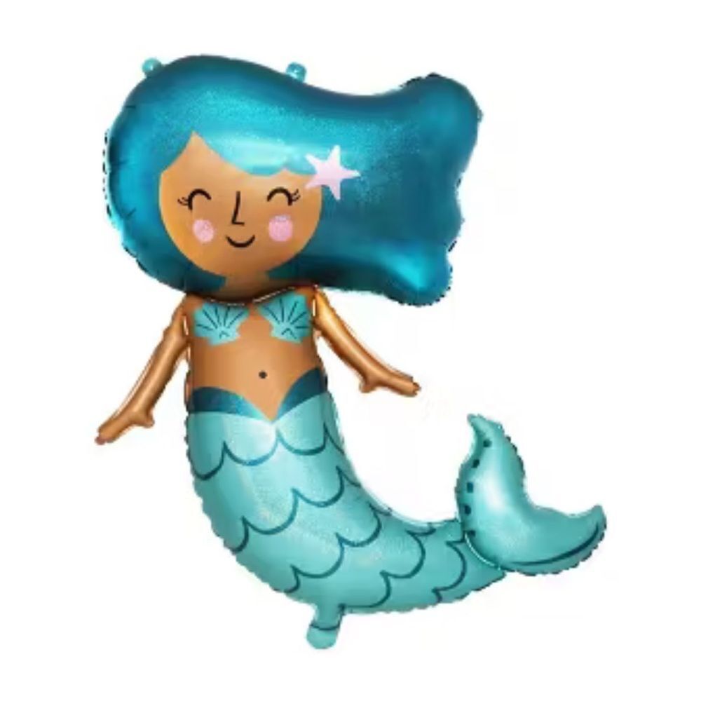 Bundle of 6 Spritz Mermaid Balloons
 Kids Party Theme NIP